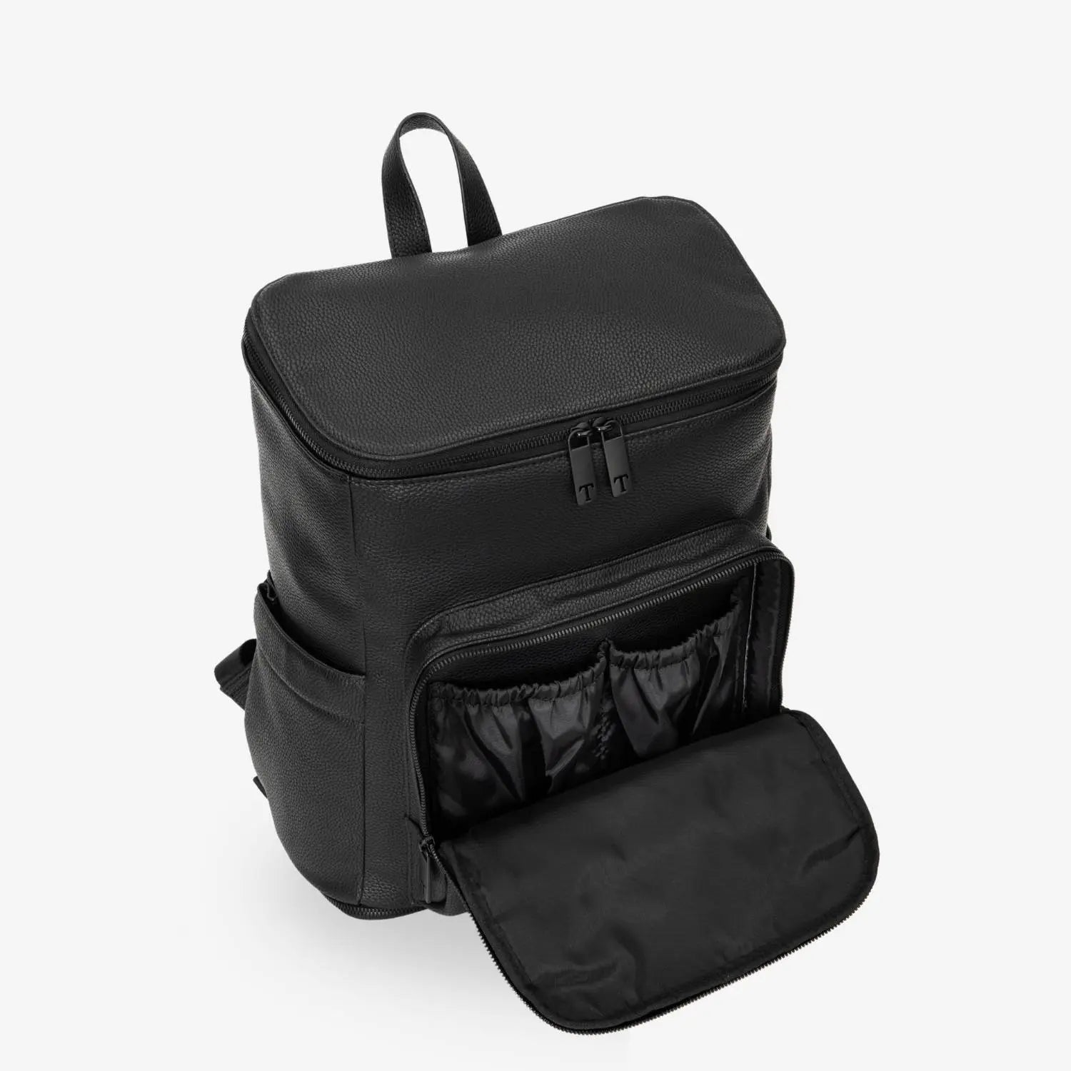 The Nappy Bag Backpack (Black / Black)