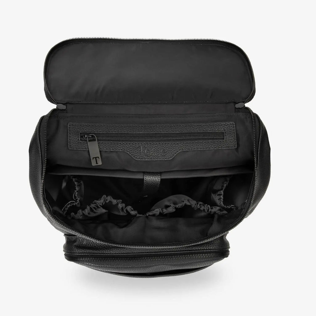 The Nappy Bag Backpack (Black / Black)