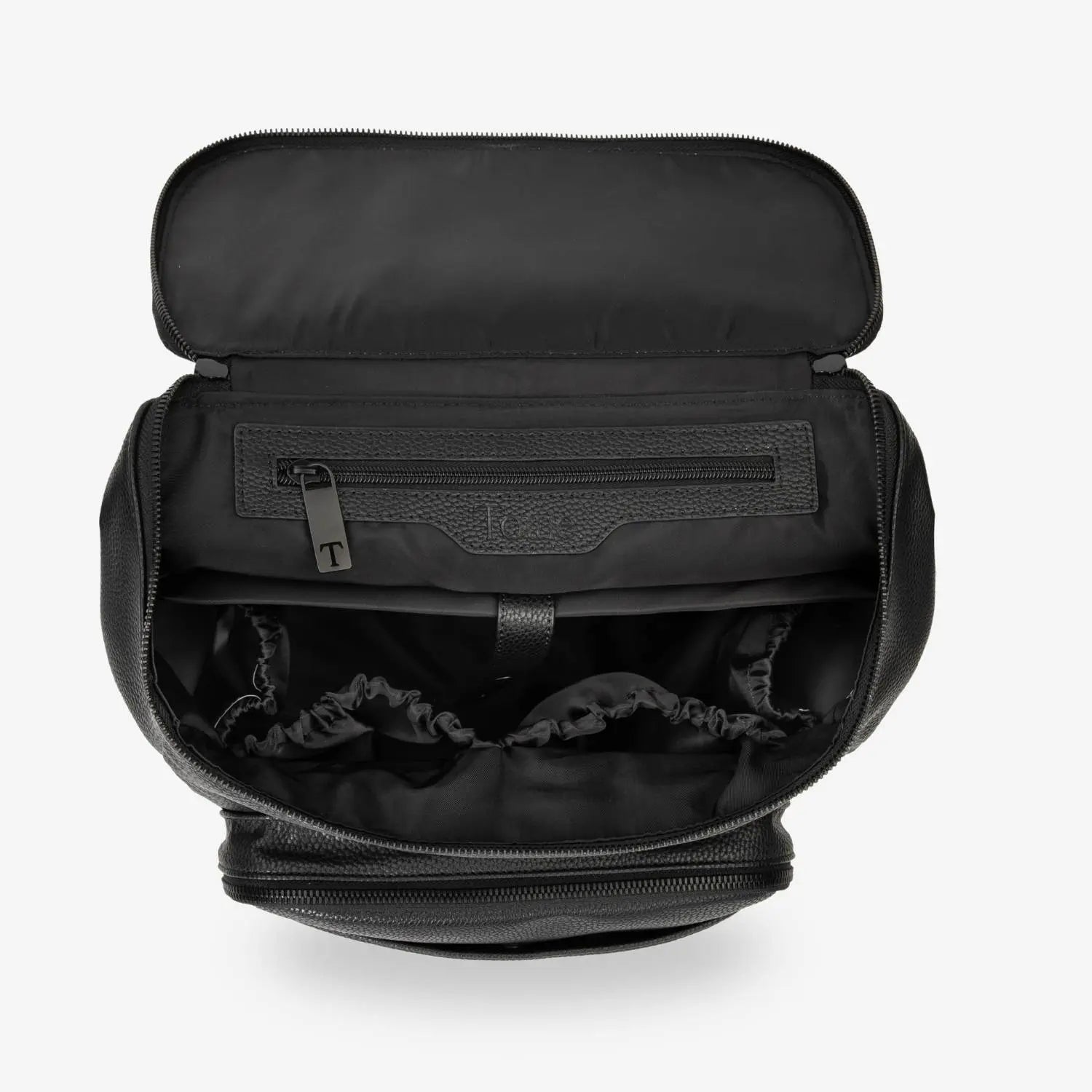 The Nappy Bag Backpack (Black / Black)
