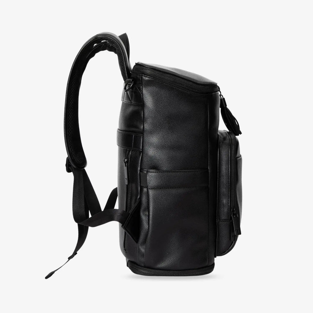 The Nappy Bag Backpack (Black / Black)