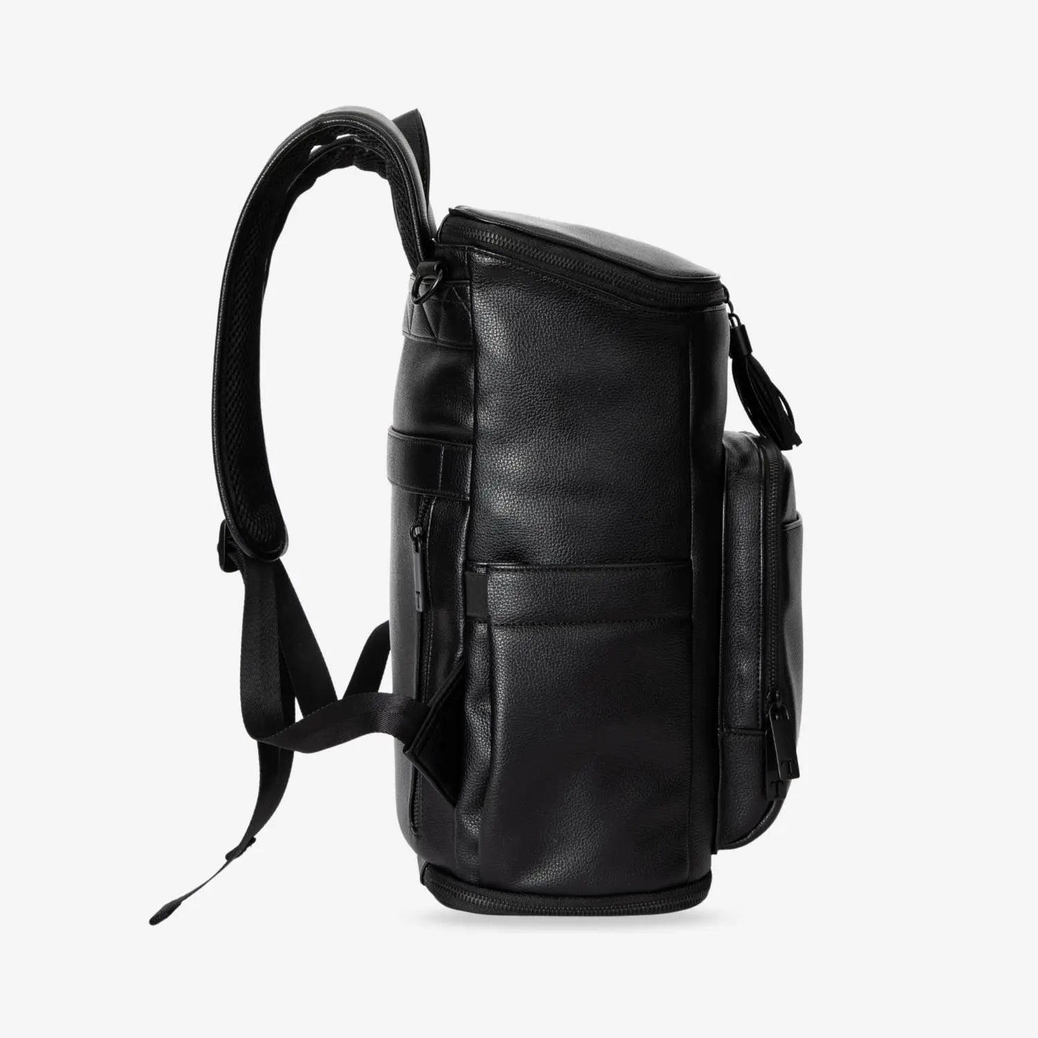 The Nappy Bag Backpack (Black / Black)