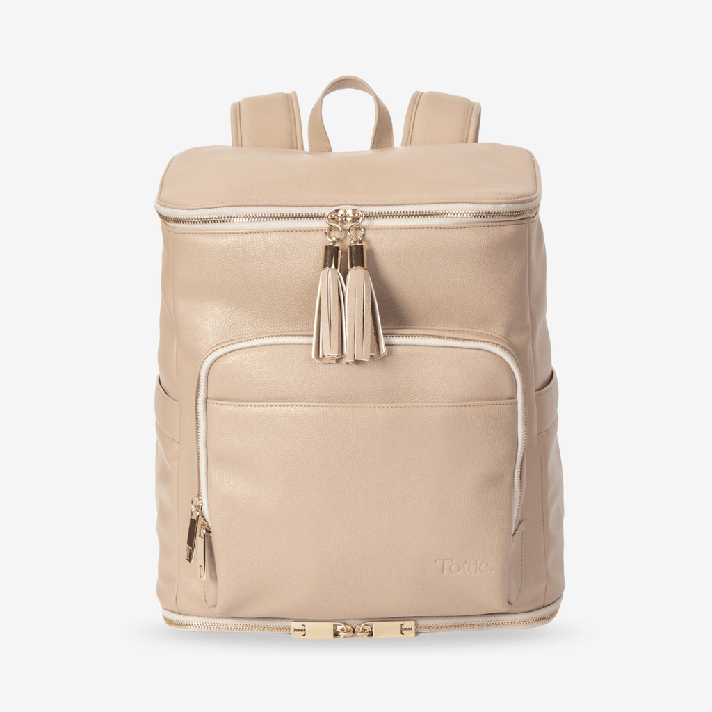 The Nappy Bag Backpack (Stone)