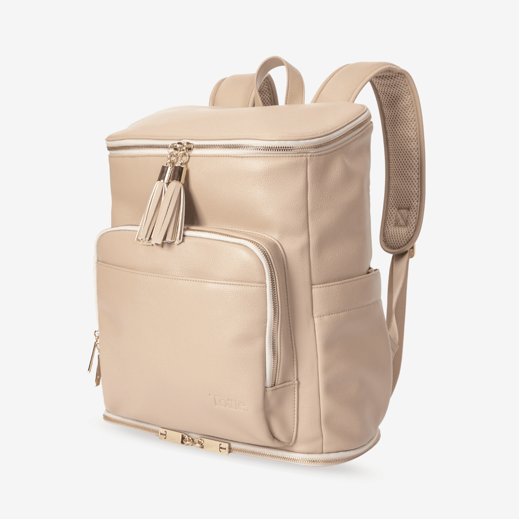 The Nappy Bag Backpack (Stone)