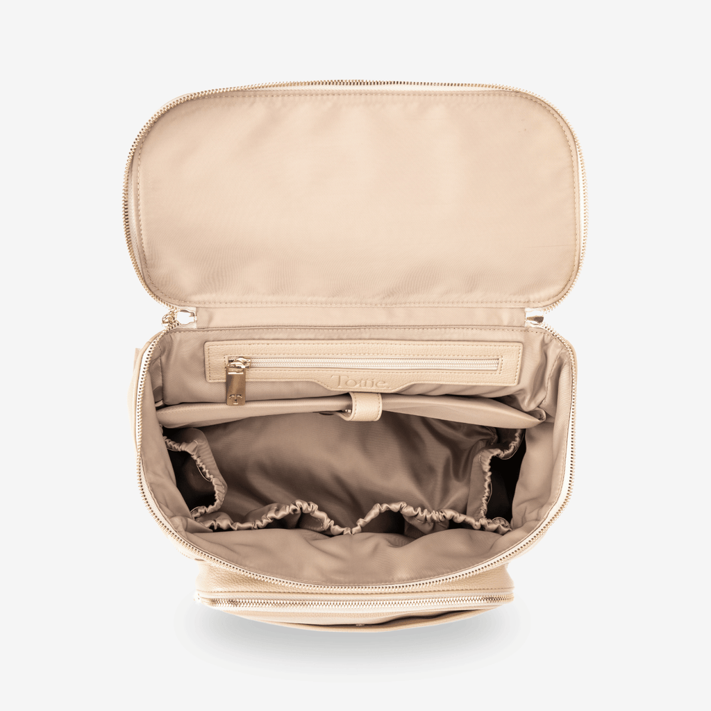 The Nappy Bag Backpack (Stone)