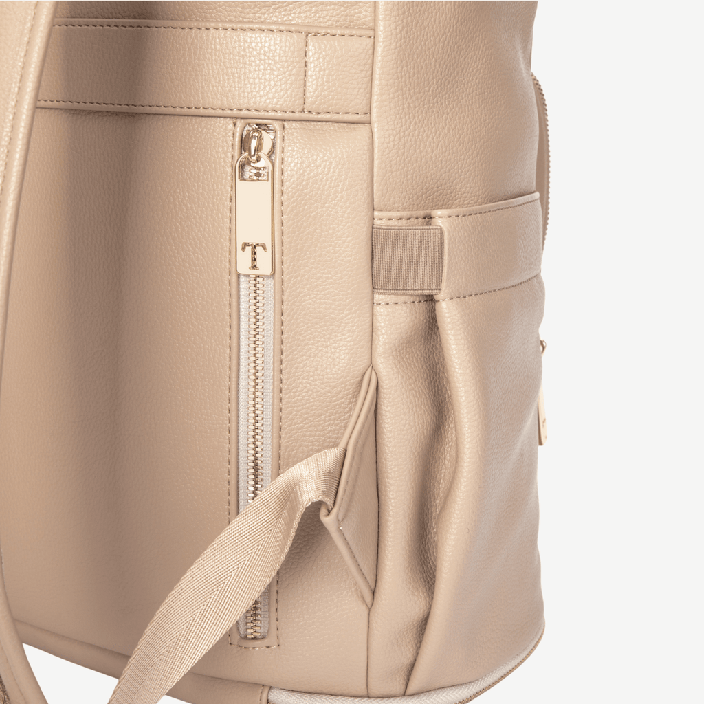 The Nappy Bag Backpack (Stone)