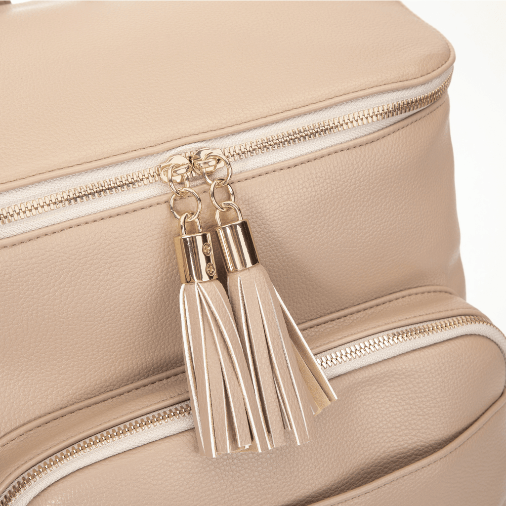 The Nappy Bag Backpack (Stone)