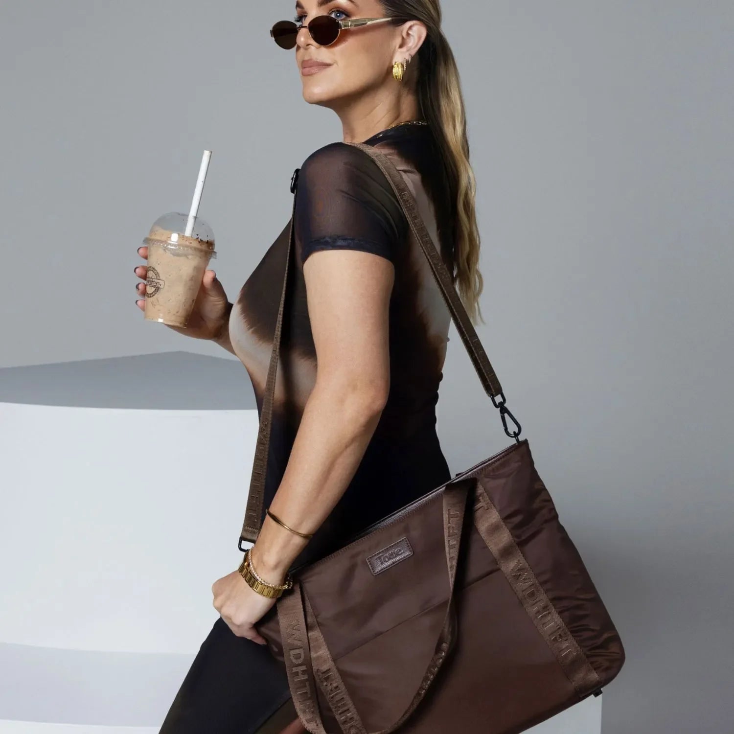 The Nylon Tote Nappy Bag (Double Shot)